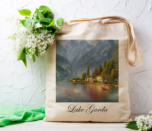 Lake Garda Artwork Tote bag