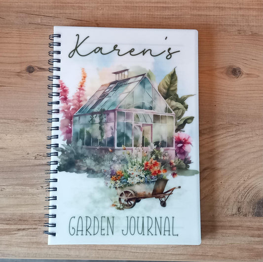 Personalised A5 Garden Journal