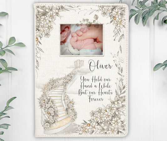 Personalised Linen Memorial Journal