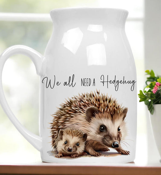 Cute Hedgehog Ceramic Vase