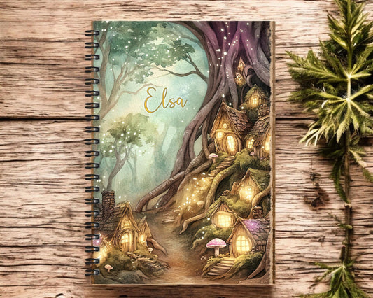 Mystical Woods A5 Spiral Notebook