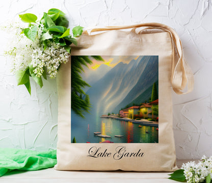 Lake Garda Artwork Tote bag