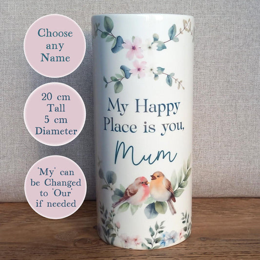 Personalised Ceramic Mother's Day Vase