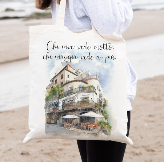 Italy Inspired Tote Bag