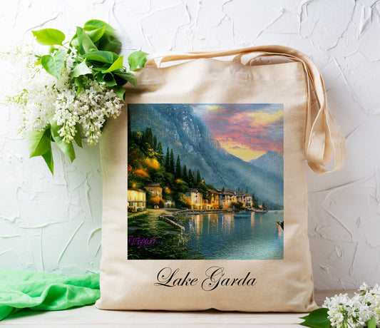 Lake Garda Artwork Tote bag