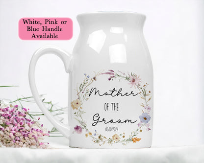 Personalised Ceramic Floral Vase Gift