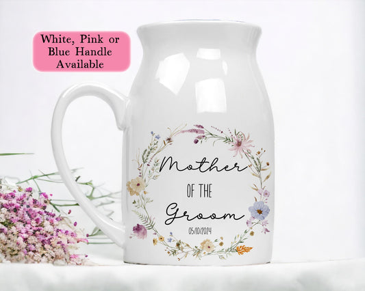 Personalised Ceramic Floral Vase Gift