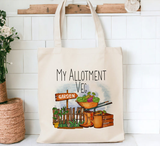 My Allotment Veg Tote Bag