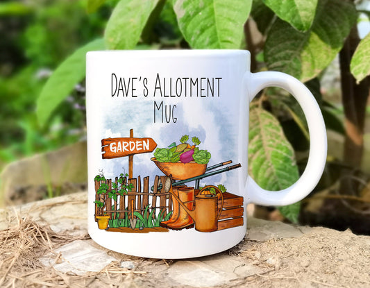 'You'll find me at The Allotment' 11oz Mug